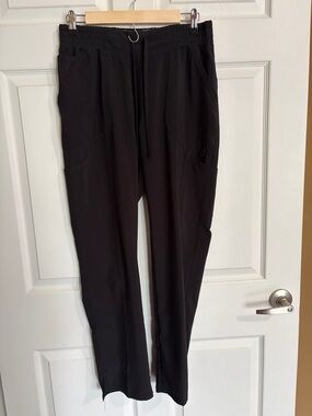 Scrubstar Black Scrub Pants with Drawstring